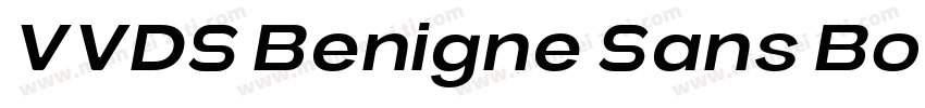 VVDS Benigne Sans Bo字体转换